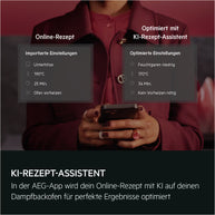 8000 MealAssist mit SteamPro (Einbaubackofen / WLAN-fähig / Dampfreinigung)