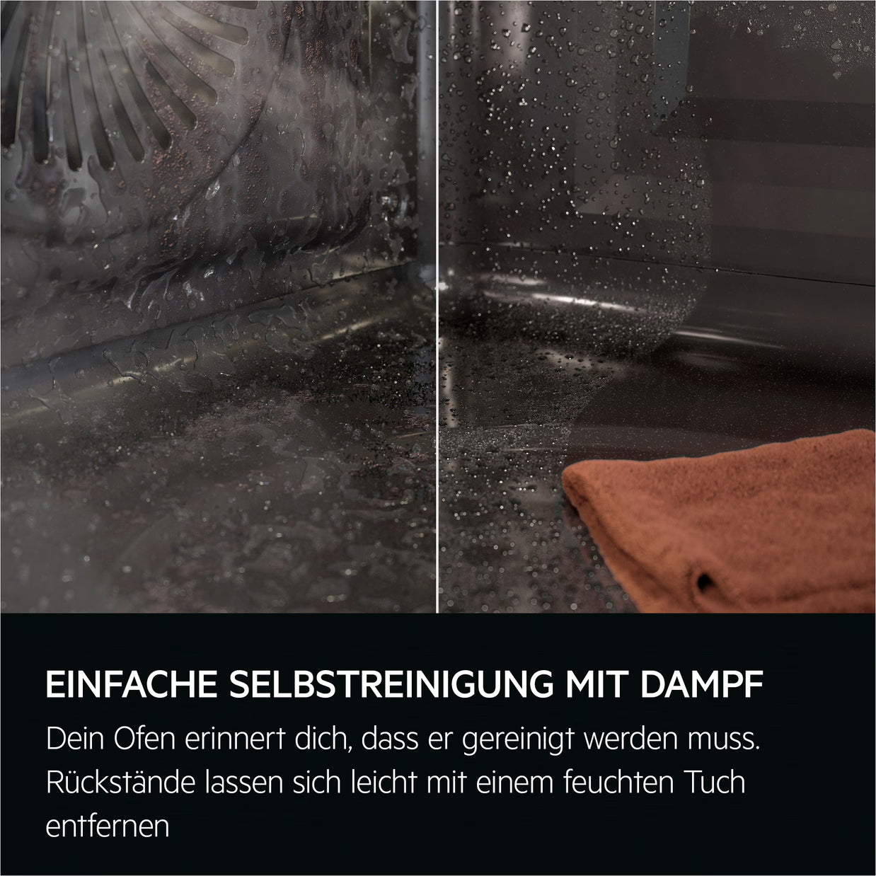 8000 MealAssist mit SteamPro (Einbaubackofen / WLAN-fähig / Dampfreinigung)