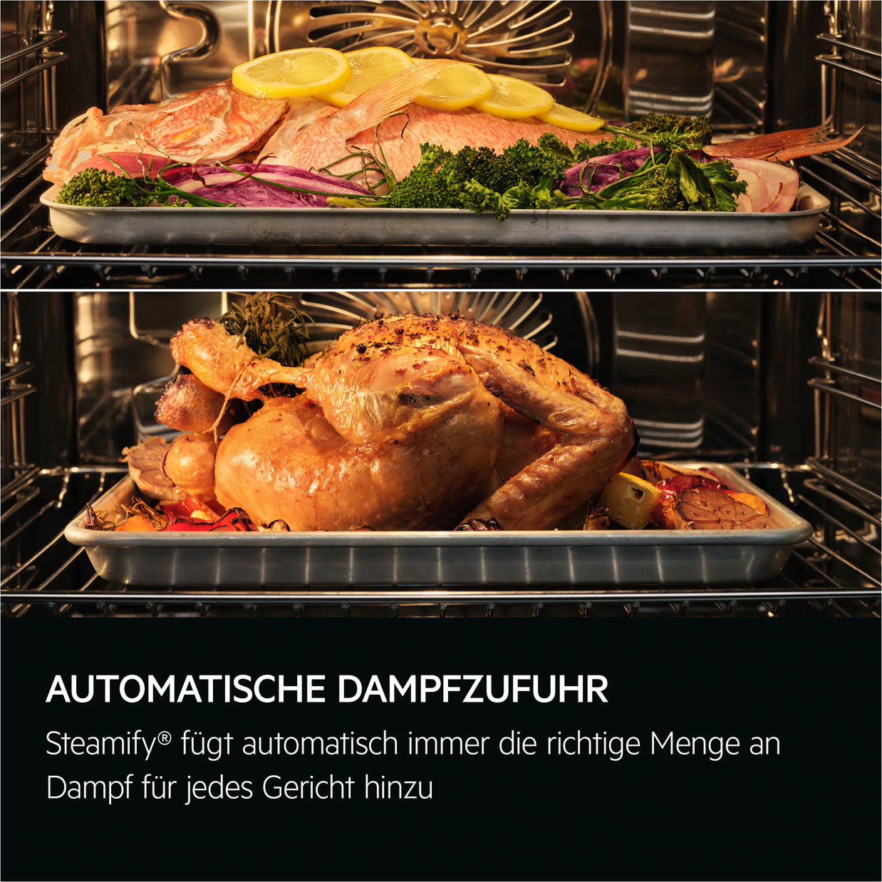 8000 MealAssist mit SteamPro (Einbaubackofen / WLAN-fähig / Dampfreinigung)