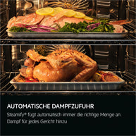 8000 MealAssist mit SteamPro (Einbaubackofen / WLAN-fähig / Dampfreinigung)