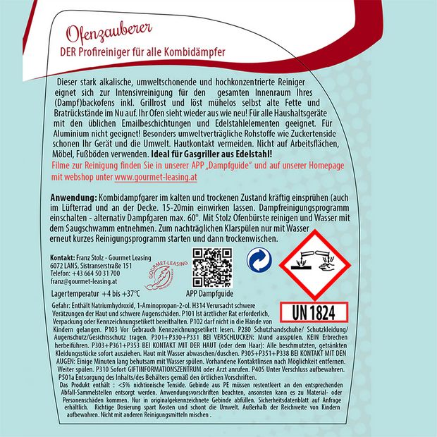 Reiniger "Ofenzauber"